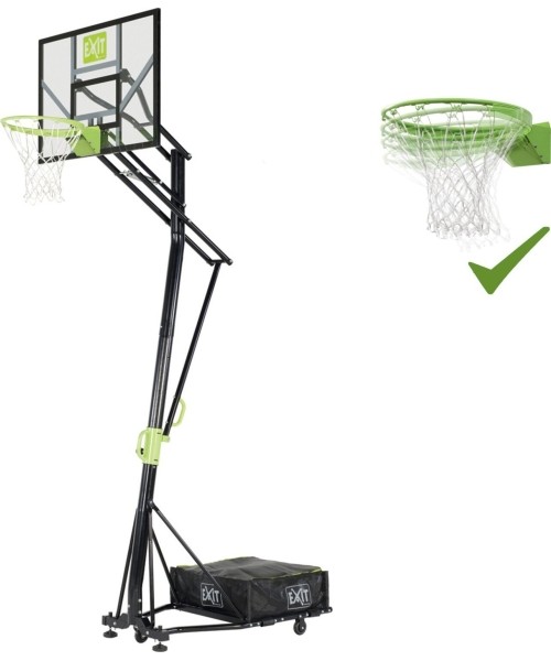 Basketball Hoops Exit: Mobilus krepšinio stovas su spyruokliuojančiu lanku EXIT Galaxy