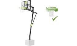 Basketball Hoops Exit: Stacionarus (įbetonuojamas) krepšinio stovas su spyruokliuojančiu lanku Exit Galaxy