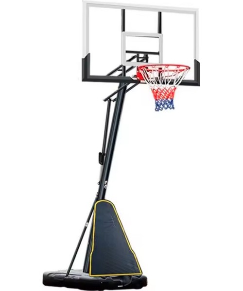 Krepšinio stovai Fitker: Mobilus krepšinio stovas FITKER 127x80 cm (reguliuojamas aukštis)