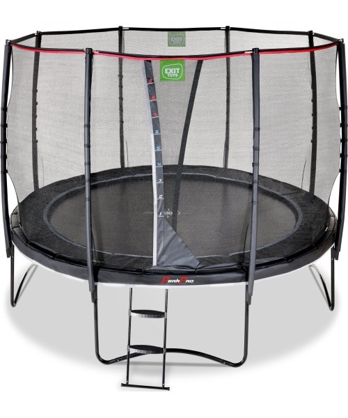 On-ground trampolines Exit: EXIT PeakPro trampoline ø305cm - black