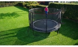 On-ground trampolines Exit: EXIT PeakPro trampoline ø305cm - black