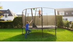 On-ground trampolines Exit: EXIT PeakPro trampoline ø305cm - black