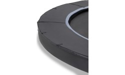 In-ground trampolines Exit: EXIT Dynamic ground level sports trampoline ø366cm - black