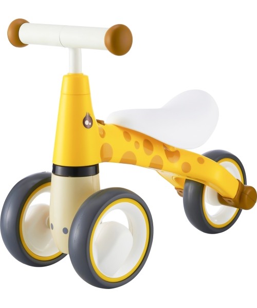 Vaikiški paspirtukai Eco Toys: Paspiriamas triratukas Ecotoys Žirafa