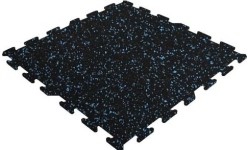 Sports Coatings Fitker: Multifunkcinė guminė danga CFLS-S1 – dėlionė, juoda / mozaika EPDM