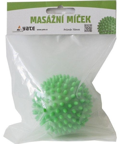 Small Massagers Yate: Masažinis kamuoliukas Yate Spiky, 7 cm