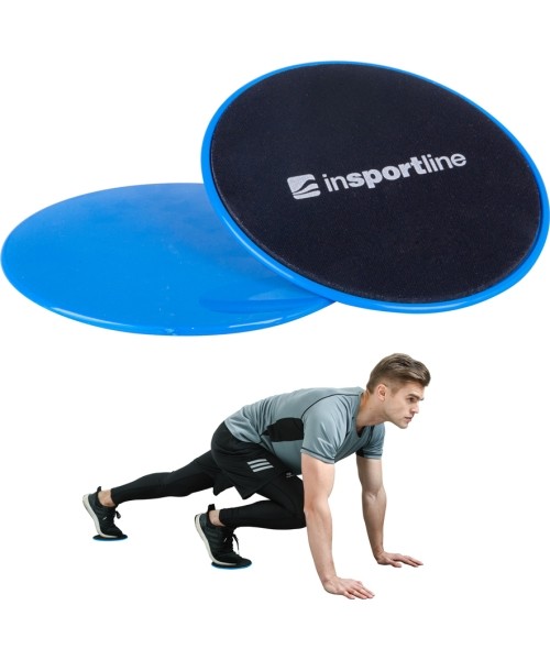 Treniruočių kilimėliai inSPORTline: Slystantys treniruočių diskai inSPORTline FluxDot
