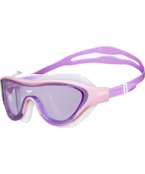 Diving Goggles & Masks Arena: Swimming Goggles Arena The One Mask Jr, Pink-Violet