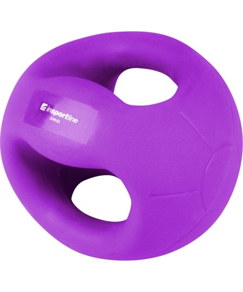 Medicine Balls With Handles inSPORTline: Medicininis kamuolys su rankenomis inSPORTline GrabMe 3kg