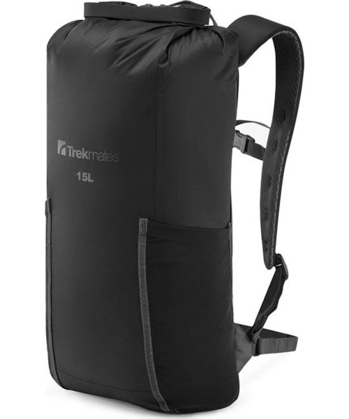 Turistinės kuprinės ir krepšiai Trekmates: Kuprinė Trekmates Drypack RS, juoda, 15l