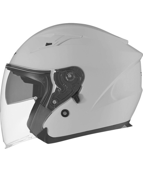 Atviro veido šalmai Nox: Motorcycle Helmet NOX N128 Stone Gray 2022