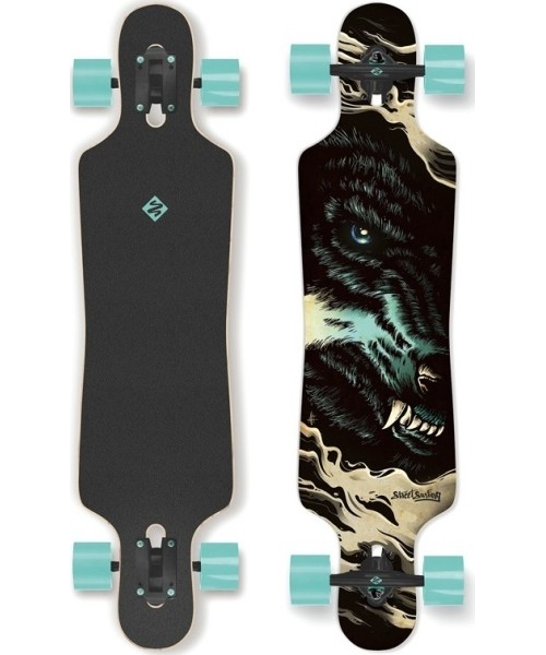 Riedlentės ir longboardai Street Surfing: Longboard Street Surfing Freeride - Curve Wolf 39"