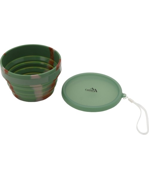 Dishes Cattara: Silikoninis sulankstomas dubuo Cattara ARMY 950ml