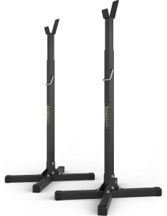 Štangų ir pritupimų stovai SmartGym: Reguliuojami štangos stovai SmartGym Fitness Accessories SG-10 (2vnt.)