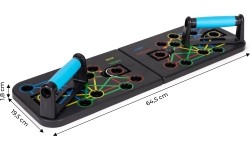 Push-Up Handles ModernHOME: Pratybų lentos stūmimo rankenų rinkinys 25in1