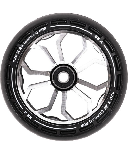 Spare Wheels for Scooters Limit: Ratukas paspirtukui LMT XL, 120mm, w/ ABEC, 9 guolių