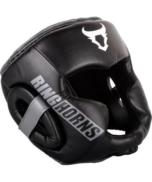 Boxing Helmets Ringhorns: "Ringhorns" įkroviklio galvos apdangalas - juodas