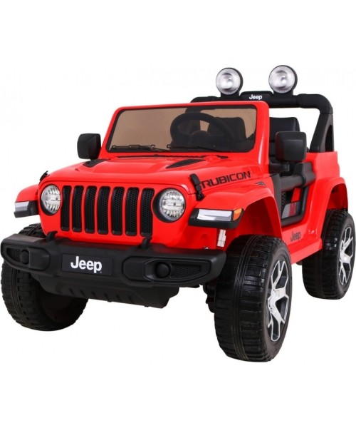 Hibridiniai velokartai Berg : "Jeep Wrangler Rubicon Red