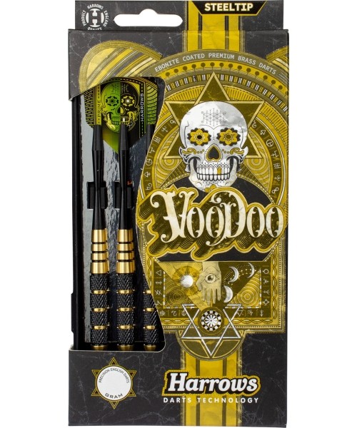 Darts Harrows: Strėlytės Harrows Steeltip Voodoo, 3x23g