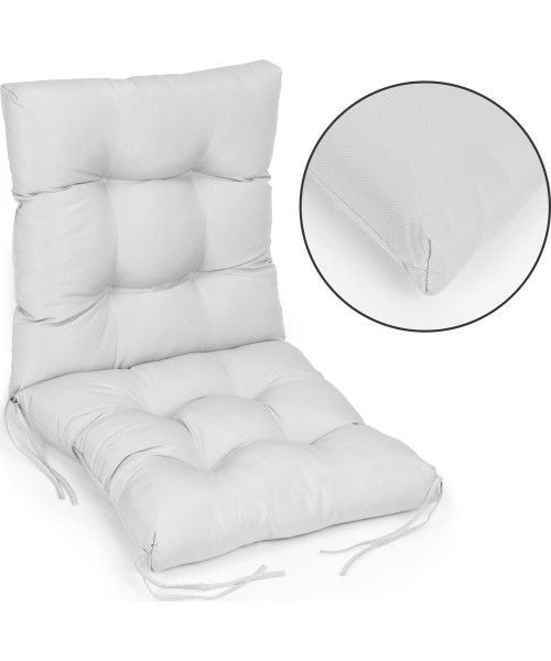 Gultai ModernHOME: Sodo gulto kėdės pagalvėlė pilka 52 x 52 x 50 cm ModernHome