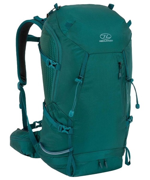 Backpack and Bag Accessories Highlander: Kuprinė HIGHLANDER Summit 40L - žalia