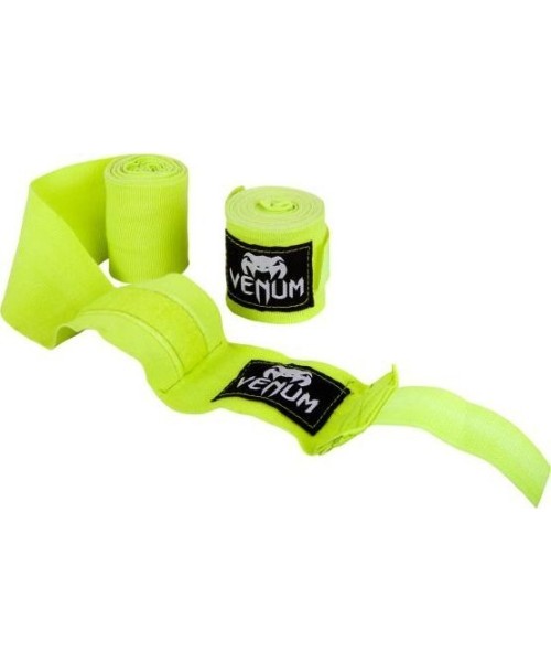 Boxing Wraps & Gel Undergloves Venum: Bintai boksui Venum Kontact, 2.5 m - Neo Yellow