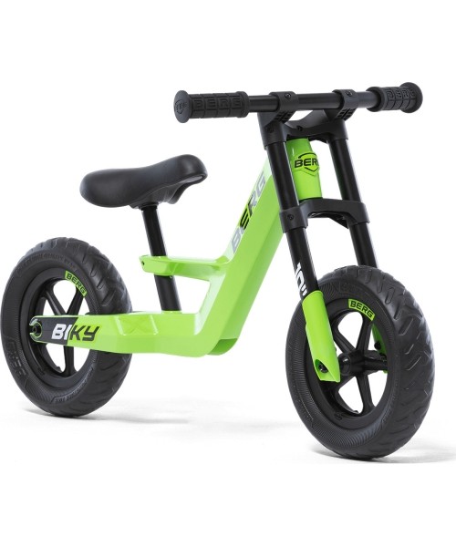 Balansiniai dviratukai ir triratukai BERG: Balansinis dviratukas BERG Biky Mini Green