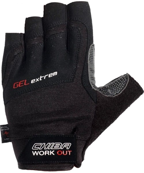 Training Gloves : Chiba - 42166 42162 Gel Extrem (Shwarz)