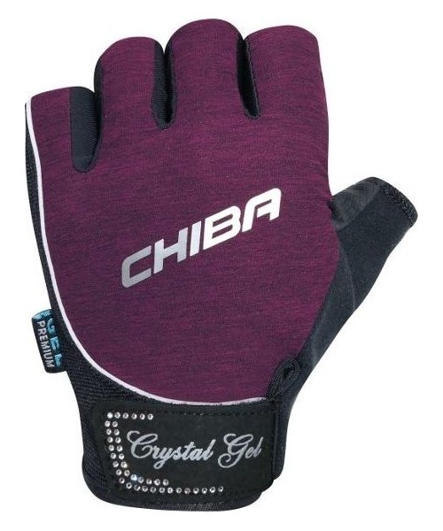 Training Gloves : Chiba - 40928 Lady Crystal Gel (Violetinės)
