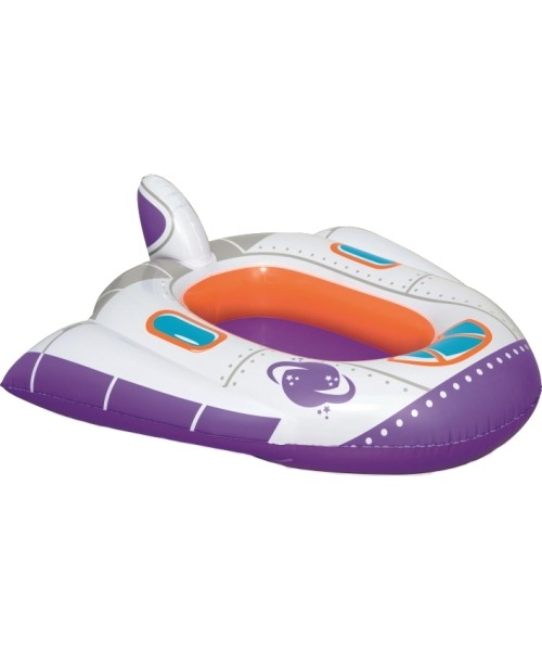 Pripučiami gultai Bestway: Children’s Inflatable Spaceship Ride-On Bestway Baby Boat