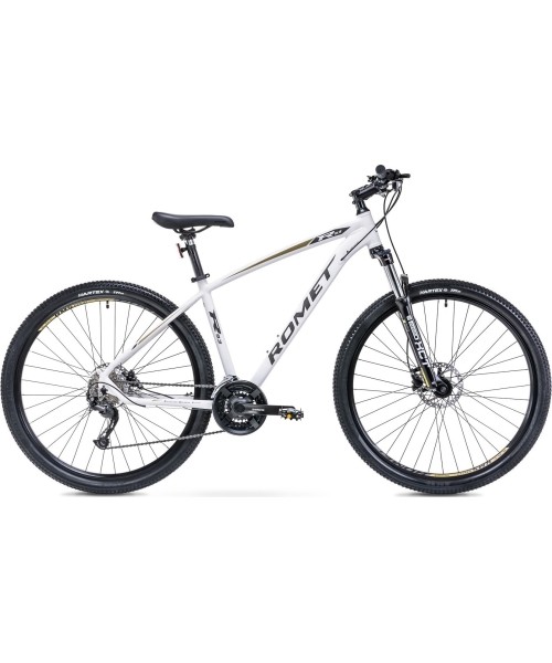 City Bikes Romet: Dviratis Romet Rambler R9.3 29" 2023 white-gold