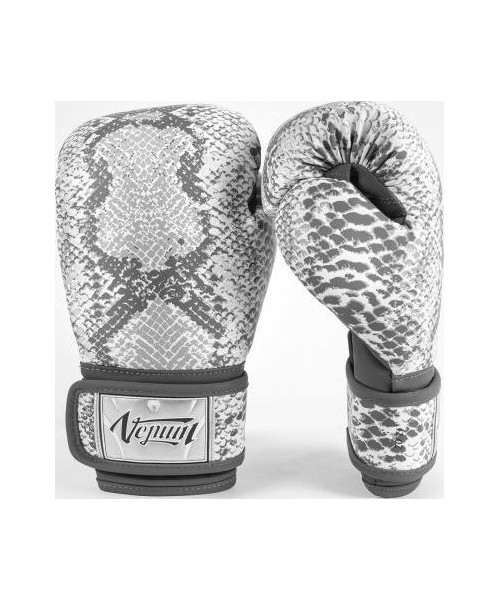 Bokso pirštinės Venum: Venum White Snake Boxing Gloves Women - White