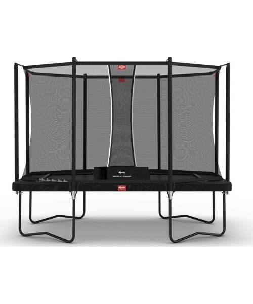 On-ground trampolines BERG: BERG Ultim Favorit Regular 330 Black + Safety Net Comfort