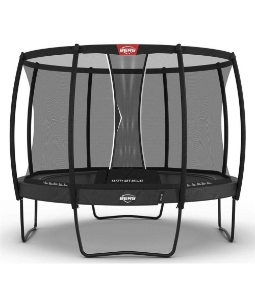 On-ground trampolines BERG: BERG Elite Regular 330 Grey + Safety Net Deluxe