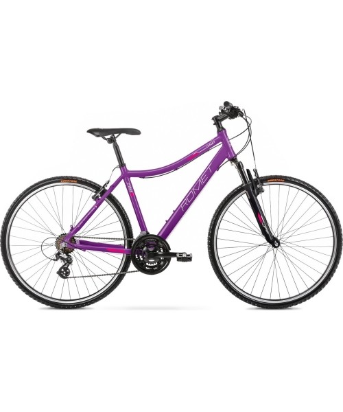 City Bikes Romet: Dviratis Romet Orkan D 2024 violet-pink