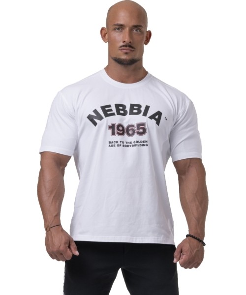 Men's Shirts with Short Sleeves Nebbia: Vyriški marškinėliai Nebbia Golden Era 192