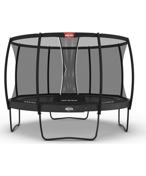 On-ground trampolines BERG: BERG Elite Regular 380 Grey + Safety Net Deluxe