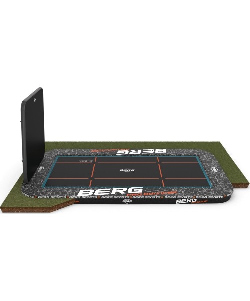 Įleidžiami batutai BERG: BERG SPORTS Ultim Pro Bouncer FlatGround 500 + AeroWall