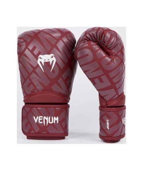 Boxing Gloves Venum: Venum Contender 1.5 XT bokso pirštinės bordo/baltos spalvos