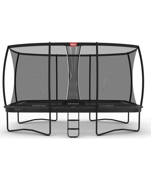 Pastatomi batutai BERG: BERG Ultim Elite Regular 500 Grey + Safety Net DLX XL