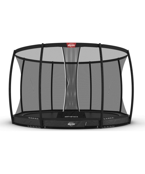 In-ground trampolines BERG: BERG Champion InGround 430 Grey + Safety Net DLX XL