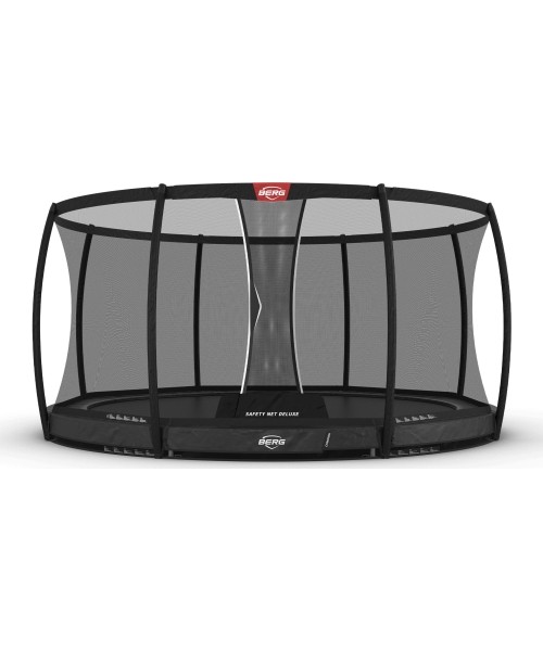 In-ground trampolines BERG: BERG Champion InGround 430 Grey + Safety Net Deluxe