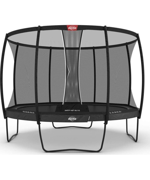 On-ground trampolines BERG: BERG Champion Regular 430 Grey + Safety Net DLX XL