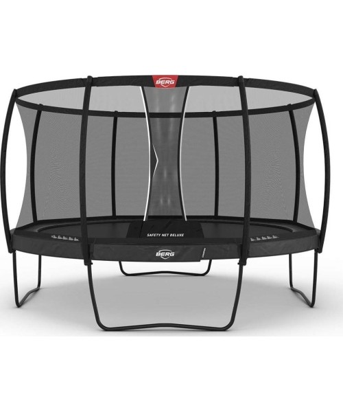 On-ground trampolines BERG: BERG Champion Regular 430 Grey + Safety Net Deluxe