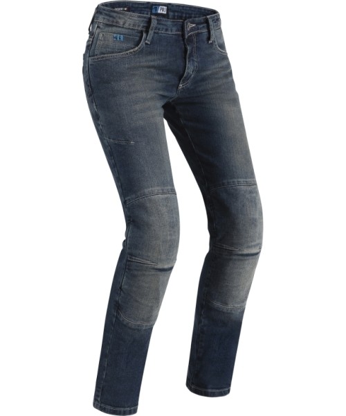 Women's Motorcycle Jeans PMJ Promo Jeans: Moteriški moto džinsai su apsaugomis PMJ Florida MID