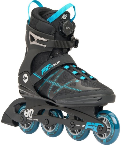 Fiksuoto dydžio riedučiai K2: Rollerblades K2 F.I.T. 80 BOA 2023