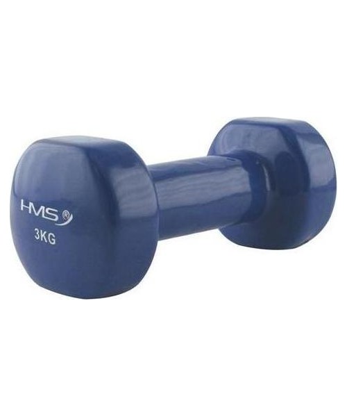 Dumbbells for Aerobics HMS: Aerobikos hantelis HMS, dengtas vinilu (1vnt.)