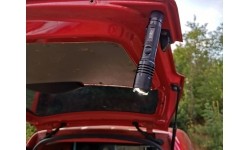 Žibintuvėliai Origin Outdoors: LED žibintuvėlis su išorinės baterijos funkcija function Origin Outdoors