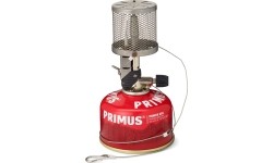 Stovyklavimo žibintai Primus: Žibintas Primus Micron, su tinkleliu ir pjezo uždegikliu