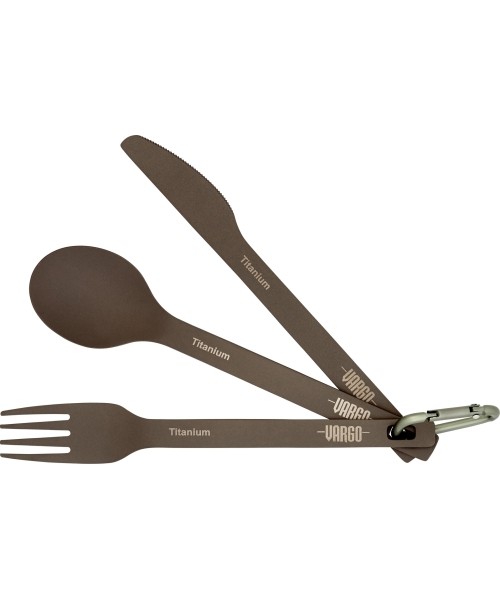 Cutlery Vargo: Vargo titanium cutlery set 'ULV'